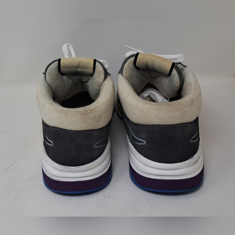 Gucci Men's Ultraspace Mid Top Sneakers Shoes Lace Up Velcro Strap Size 9 US - Picture 15 of 16